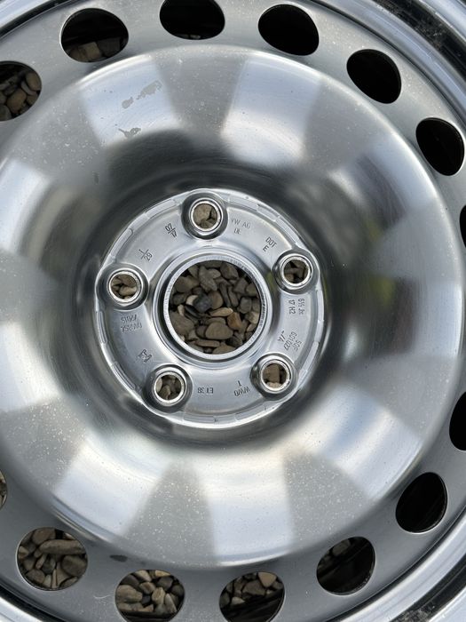 Jante tabla originale 17” Vw Tiguan 5x112 cu capace originale