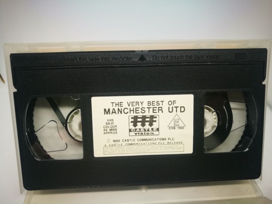 Caseta video VHS Manchester United. Caseta de colectie!