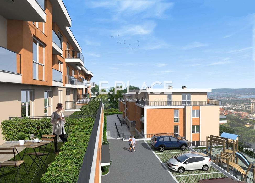 Продава се Двустаен апартамент в Варна, м-т Пчелина - 60 кв.м за 1202 €/кв.м - Снимка #2