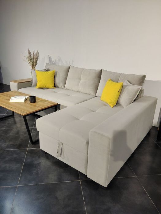 Раскладной диван и кресло