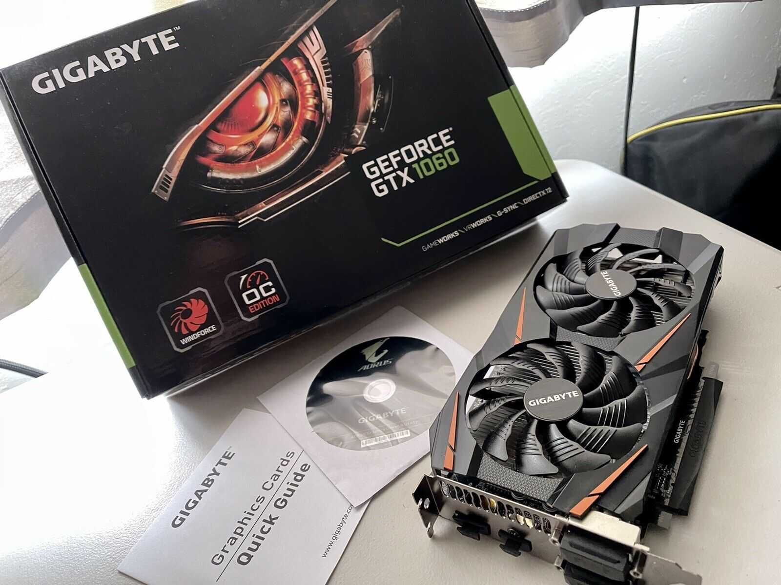 GeForce Nvidia GTX 1060 3GB GDDR5 OC