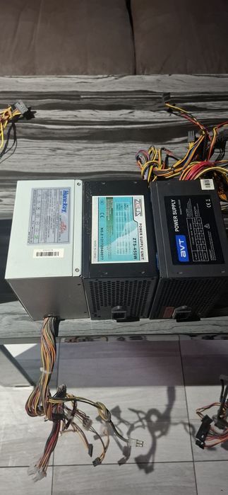 Блоки питания разные, Huntkey 450, Avtech 450