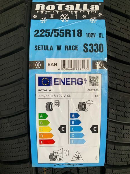 Нови зимни гуми ROTALLA SETULA W RACE S330 225/55R18 102V XL НОВ DOT