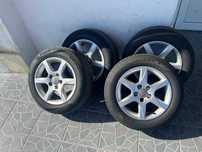 Jante aliaj cu cauciucuri de vara Pirelli Cinturato P7,205/60/16.