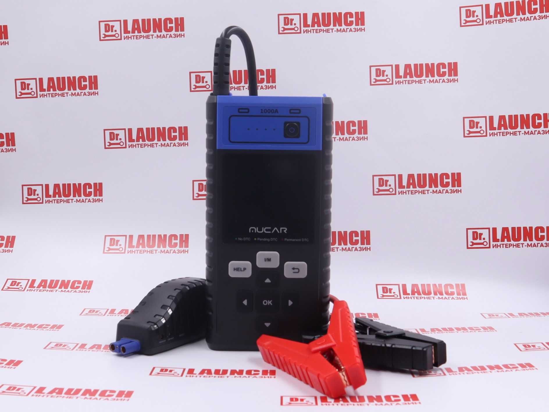 Пуско-зарядное устройство + OBD сканер muсar JS501