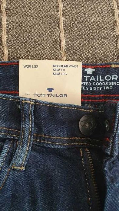 Jeans damă Tom Tailor albastru, mărime 29/32