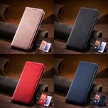 Кожен тефтер с магнитен капак Xiaomi Redmi Note 14 4G