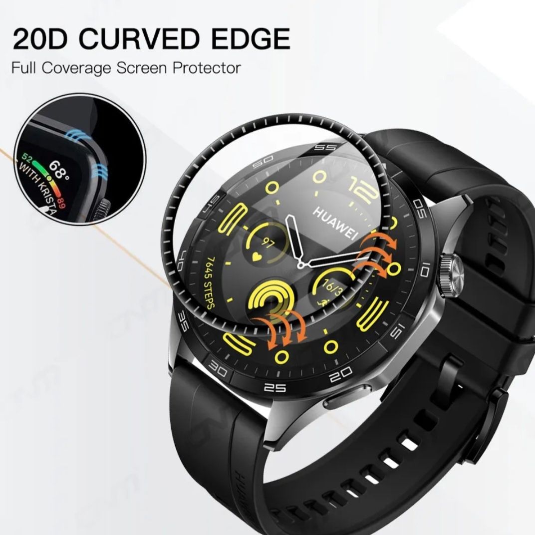 3D Протектор за Huawei Watch GT4 46 - за дисплей за часовник