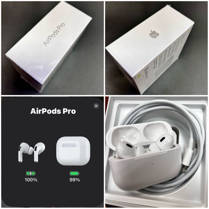  Apple AirPods Pro 2nd Gen -последен модел Запечатани MQD83ZM