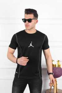 Футболка мужская спортивная Air Jordan черные (2756)