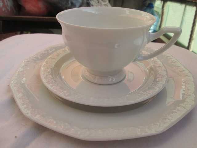 Rosenthal чаша за чай, чинийка за чашата и десертна чиния.