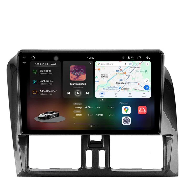 Navigatie Dedicata Volvo XC60 (2008-2017) 9Inch, Bluetooth, Carplay
