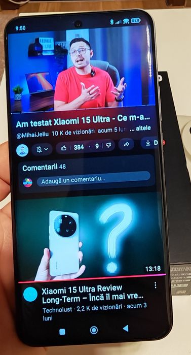 Vând xiaomi 15 ultra garanție Altex 2 ani