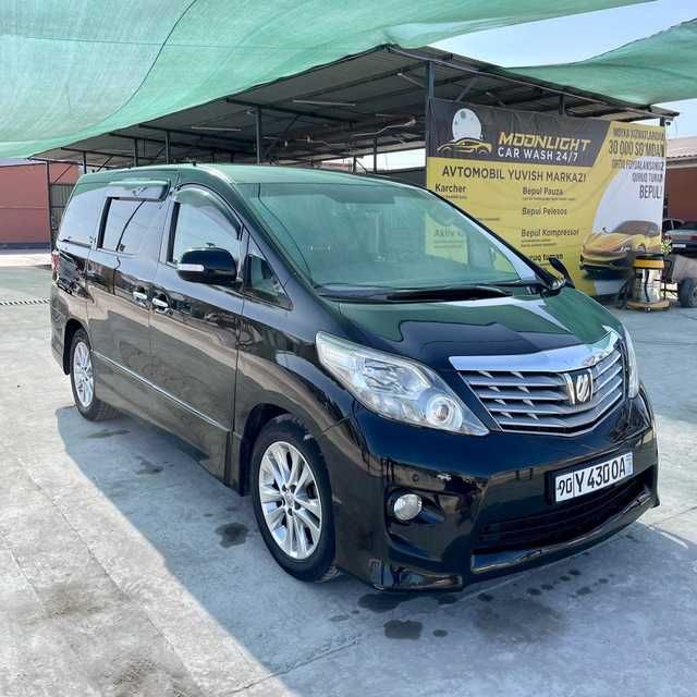Tayota alphard, Арзонлади.2009 йил, рул завадской чапга узгартирилган.