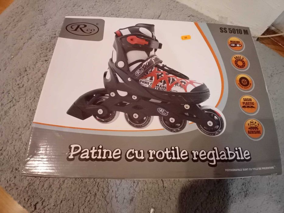 Patine cu rotile reglabile, marimi 37-40