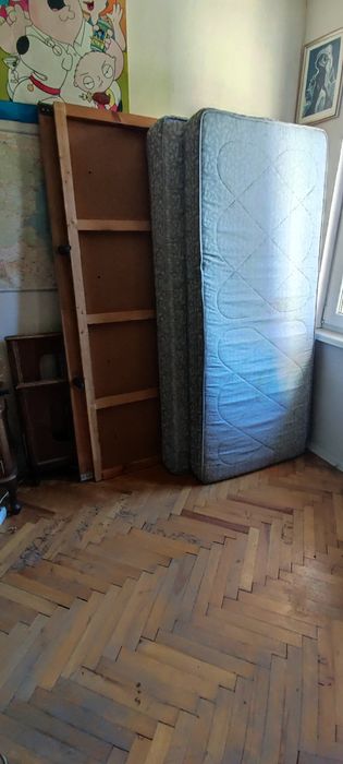 Двойки легло спалня от масивна дървесина