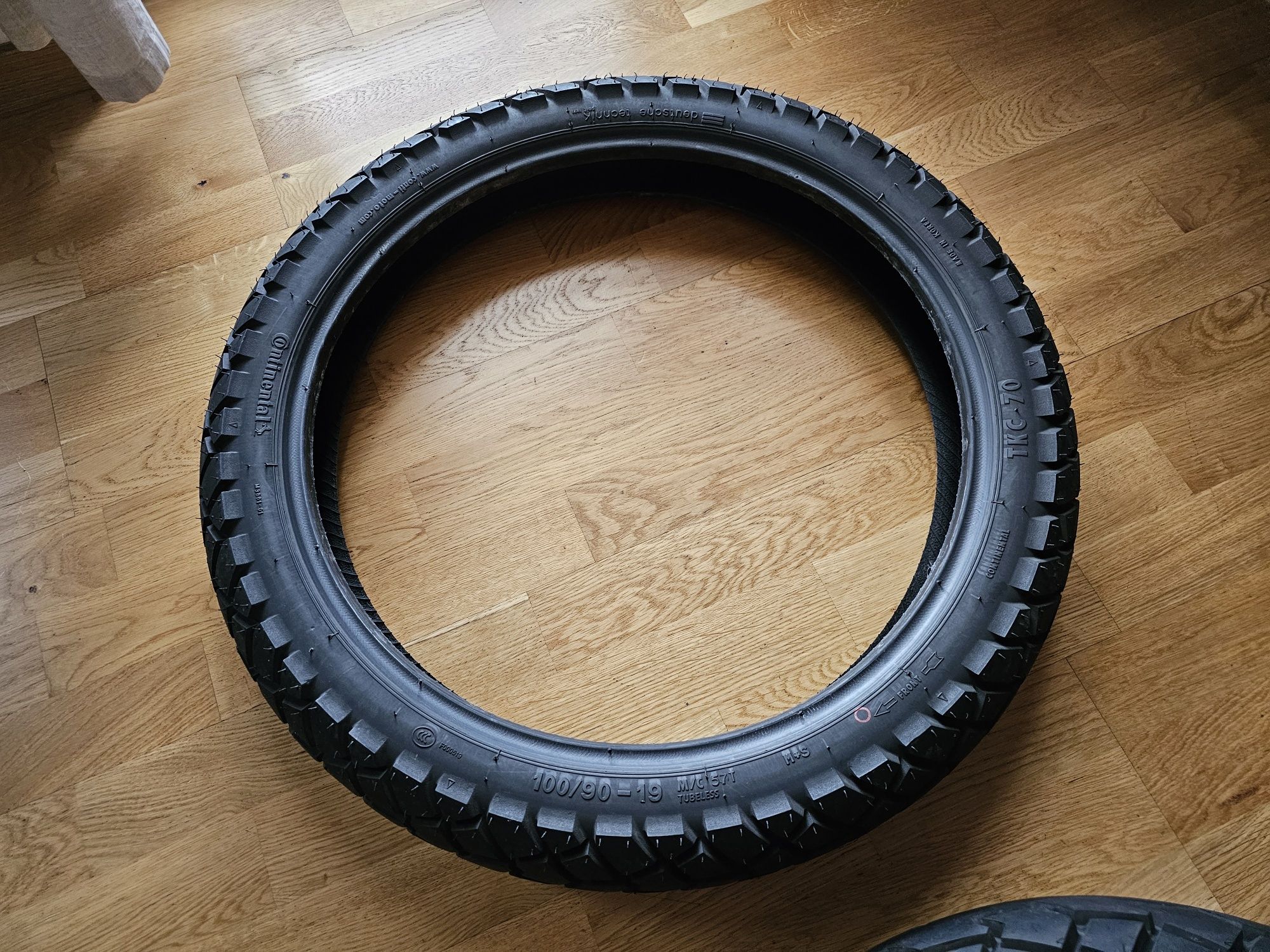 Нови гуми за мотоциклет Continental TKC70 Tubeless