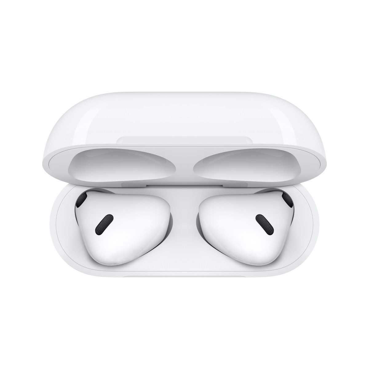 Безжични слушалки STELS Air 3, Bluetooth 5.0, Зареждащ кейс, Бял