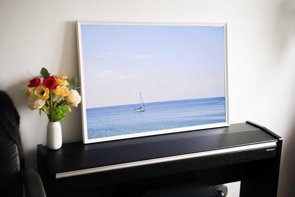 Vand tablou unicat print 61cm x 91cm - "Aroma de vara" Ikea, Mobexpert