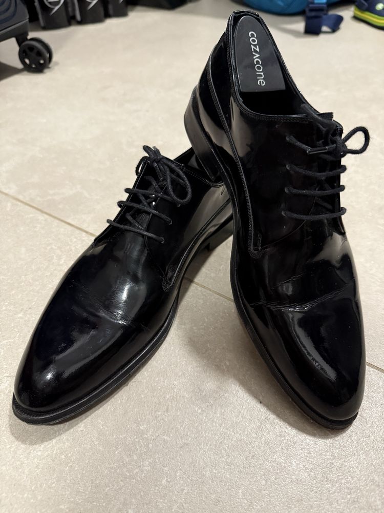 Pantofi Louis Purple piele lacuita