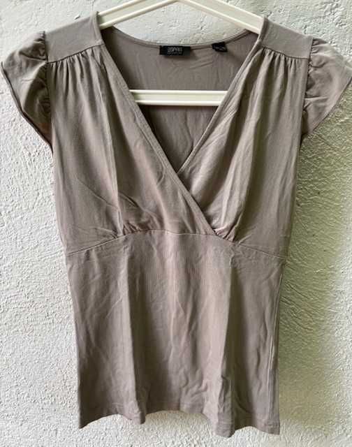 Bluza din bumbac, marca Esprit, grej