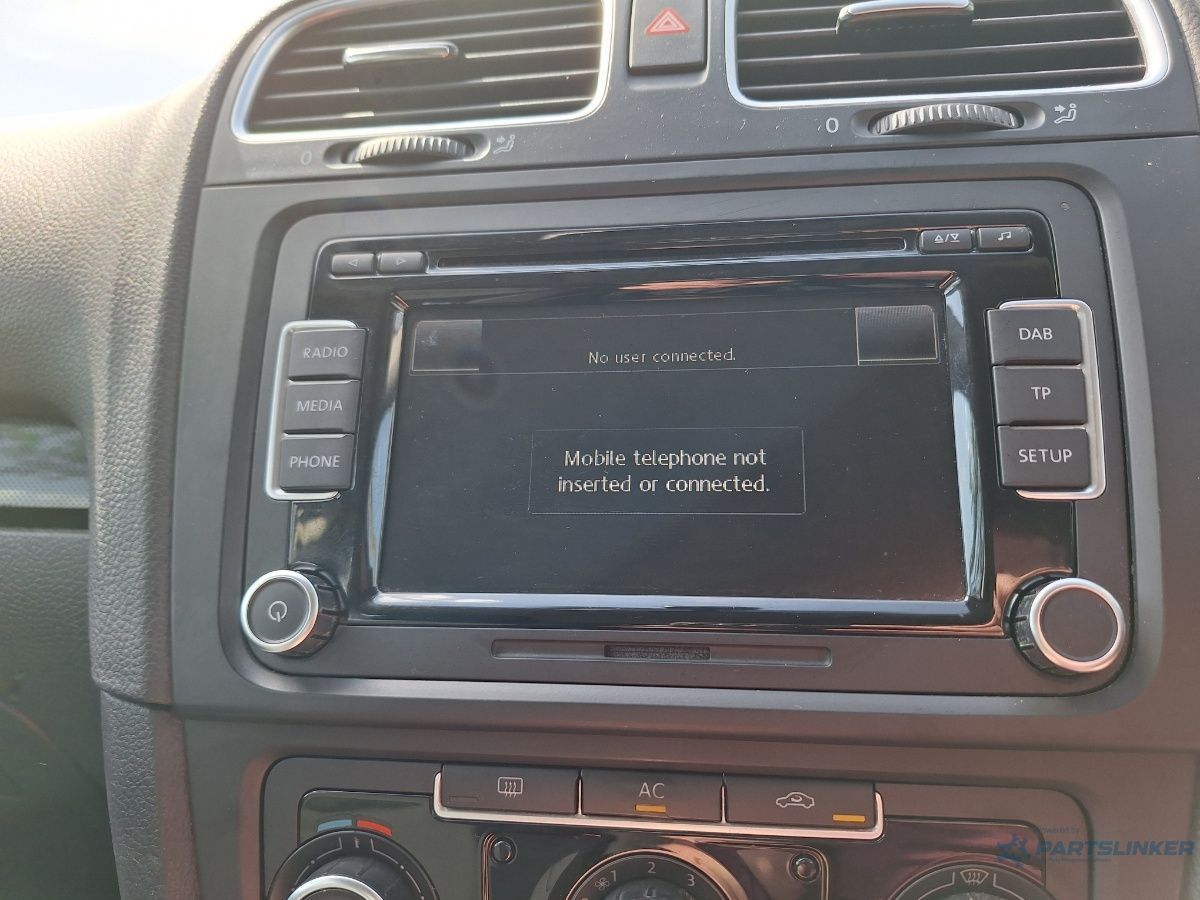 CD player RCD 510 VOLKSWAGEN GOLF VI 5K1_ 2008 - 2012 TDi BlueMotion CAYC