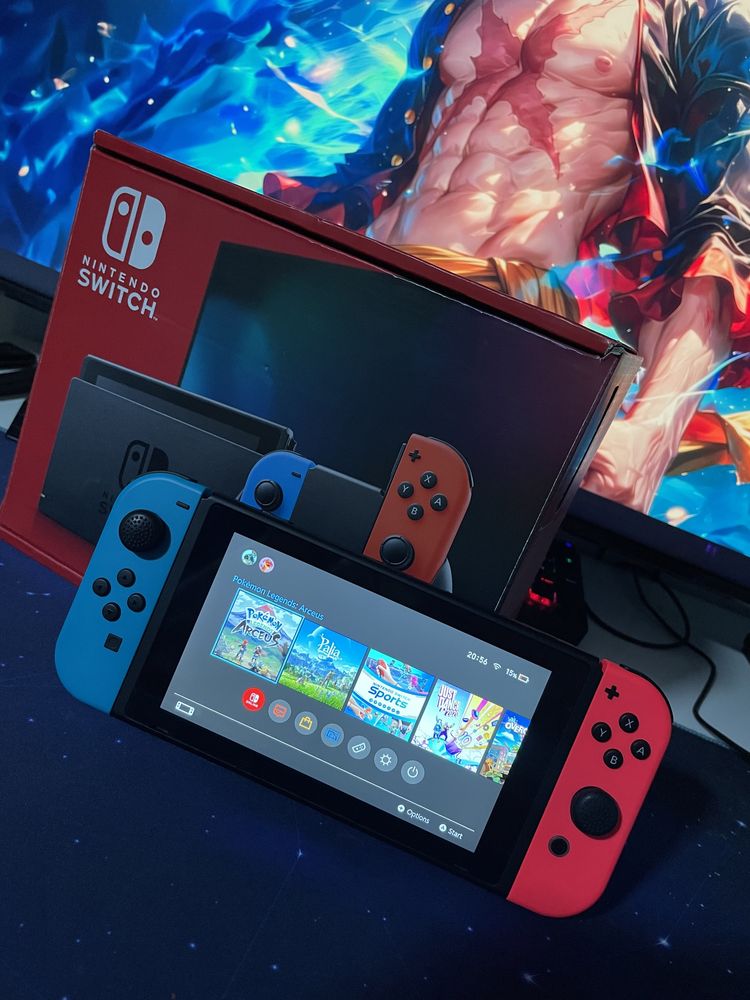 Nintendo switch, full box