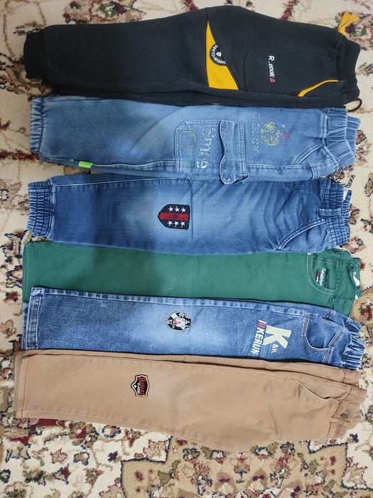 Детская одежда: футболки, брючки, джинсы,