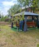 CORT de GRADINA 3/3 metri gri