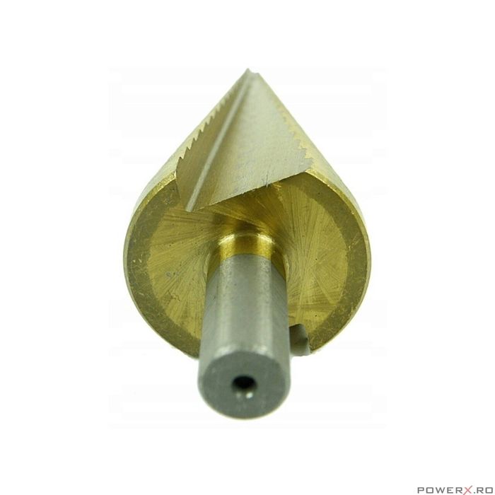 Set 3 burghie conice metal 4-32mm, silver, s0322