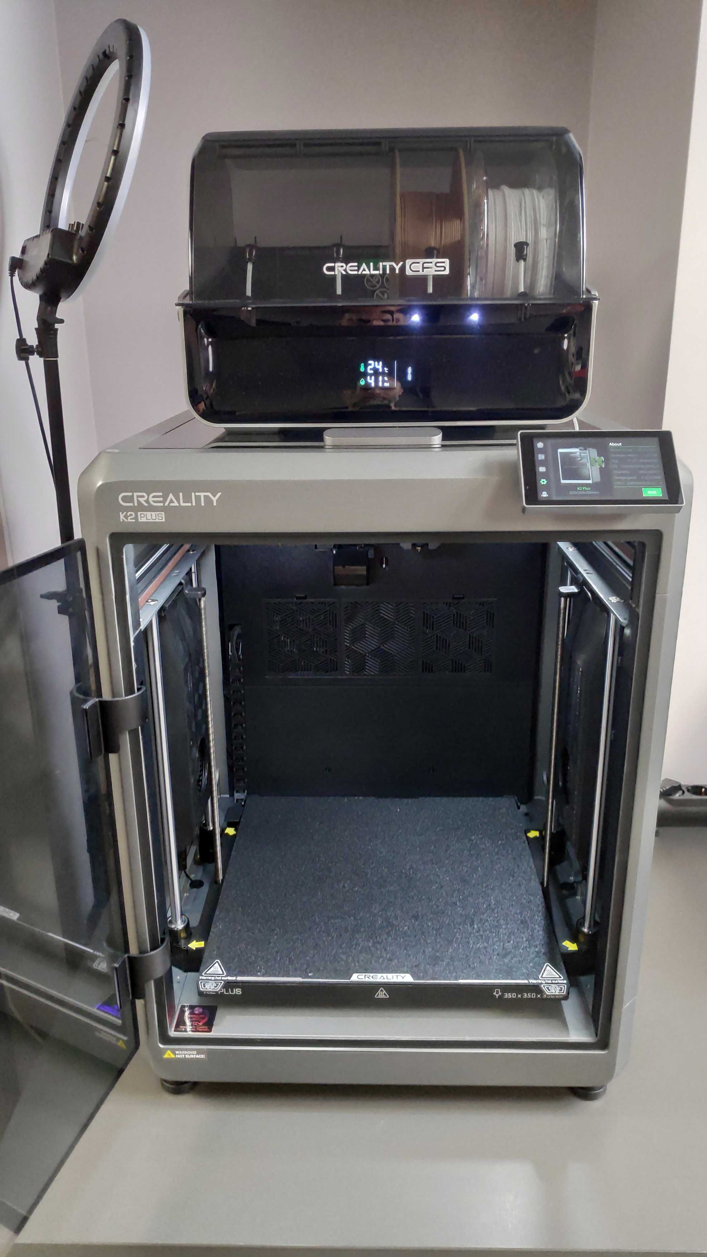 3D принтер Creality K2-Plus Combo - гаранция