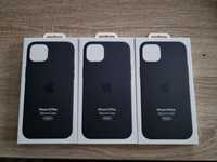 Husă originală Iphone 14 plus silicon magsafe neagră[dețin factură]