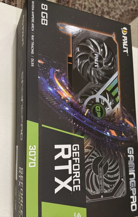 Видеокарта Palit GamingPro RTX 3070 8GB DDR6 256BIT