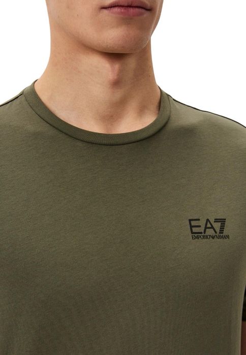 Оригинална мъжка тениска EA7 Emporio Armani 8NPT18 PJ02Z Khaki