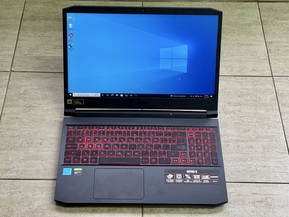 Acer Nitro 5 15.6" инча/11th Gen i5/16GB RAM/512GB SSD/NVIDIA