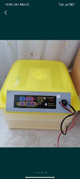 Инкубатор на 96 куриных яиц