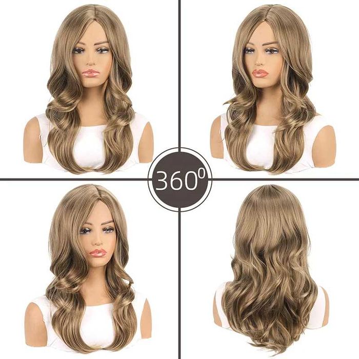 Парти хелоуин медено руса перука на път