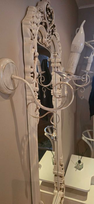 стенни лампи тип свещ 2бр.