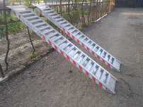Rampe aluminiu NOI pana la 2.4T / buc 2.5 m