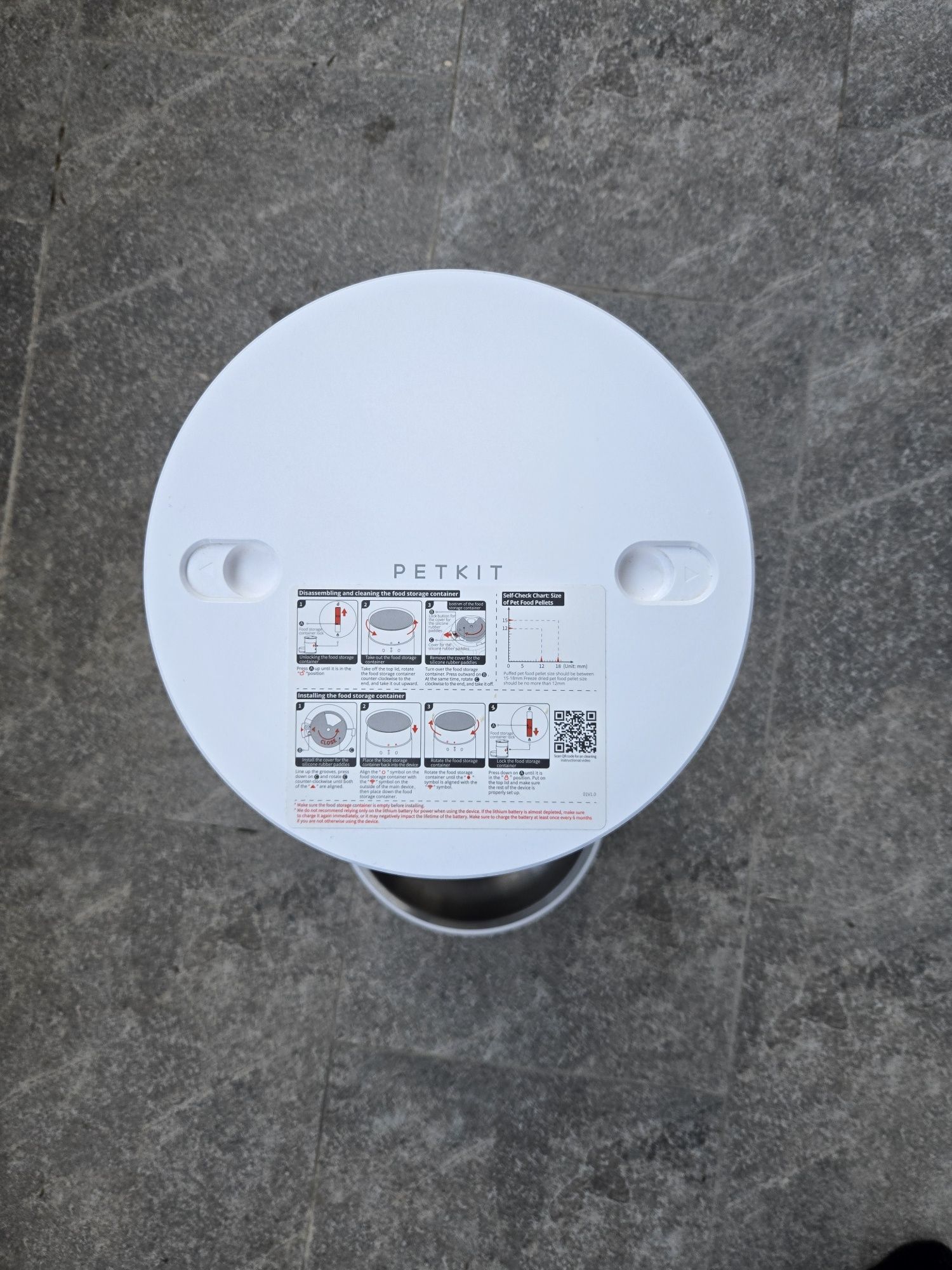 Hrănitor automat pentru pisici și câini, Petkit smart, aplicație, 5L