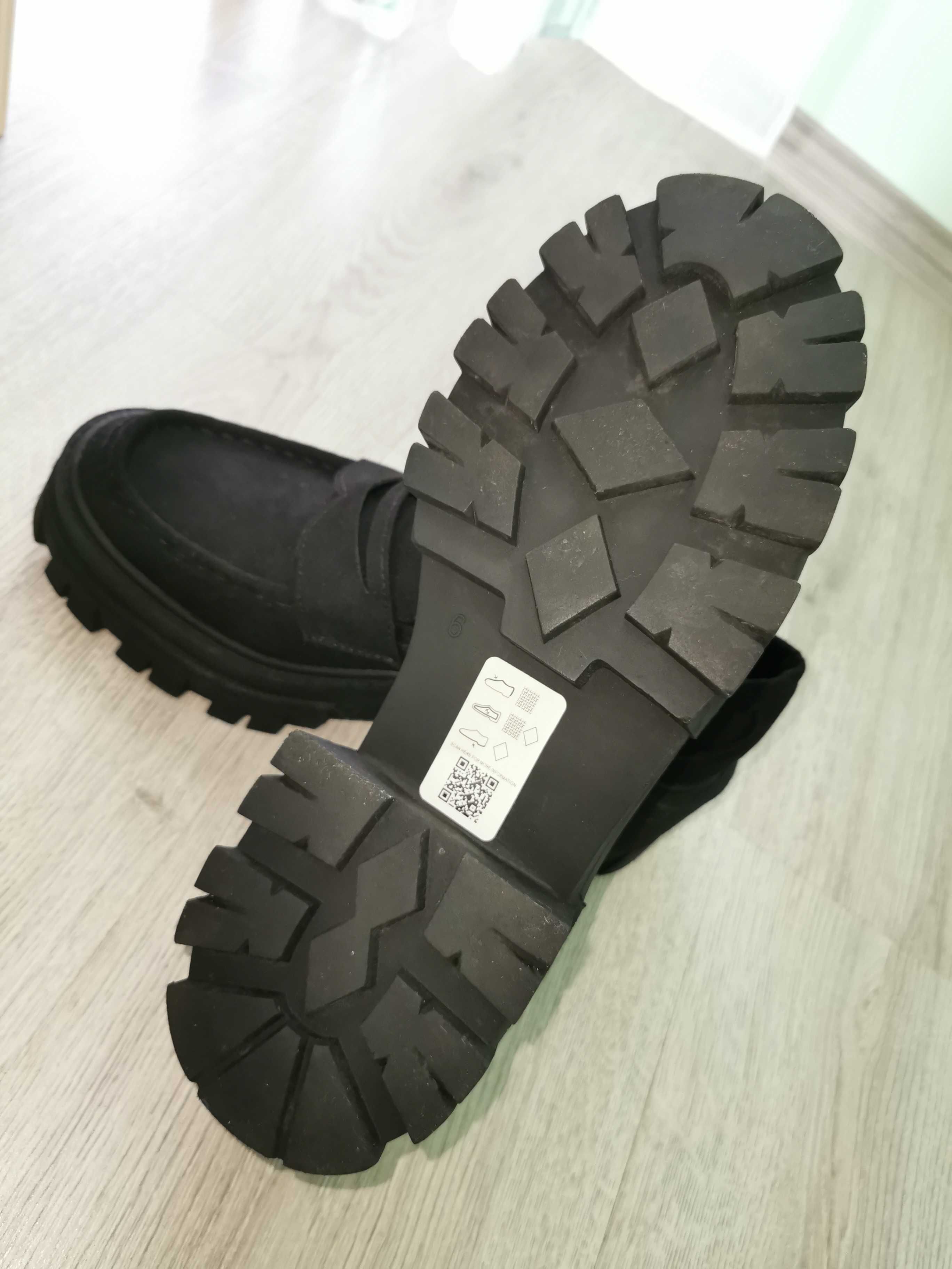 Mocasini Asos negrii