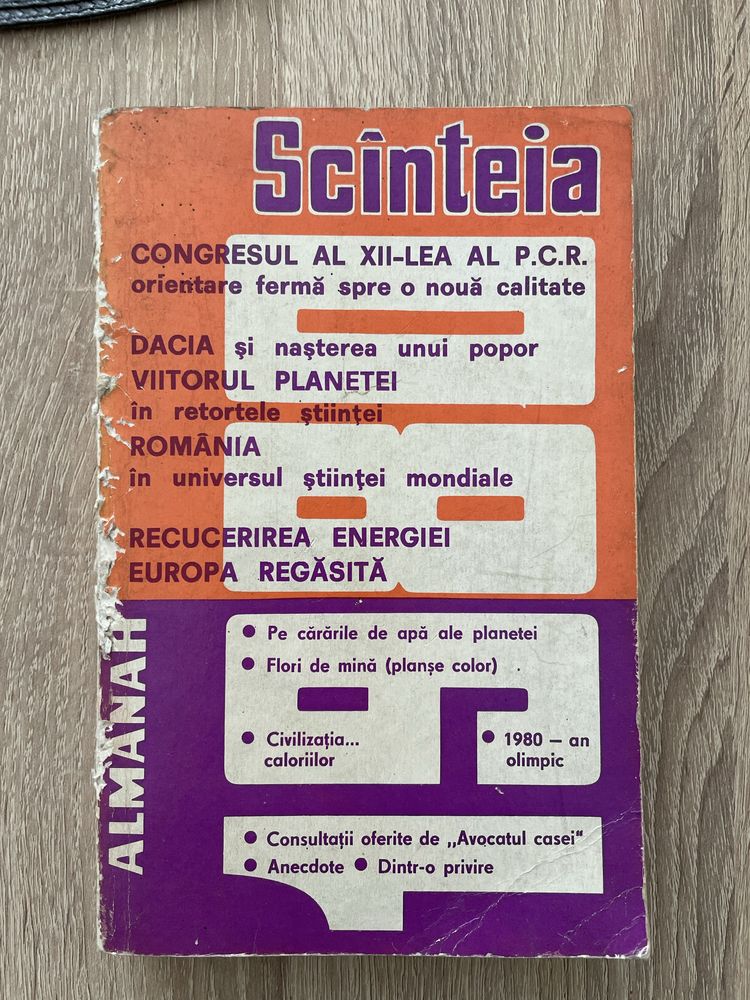 Almanah Scânteia 1980 430 pag