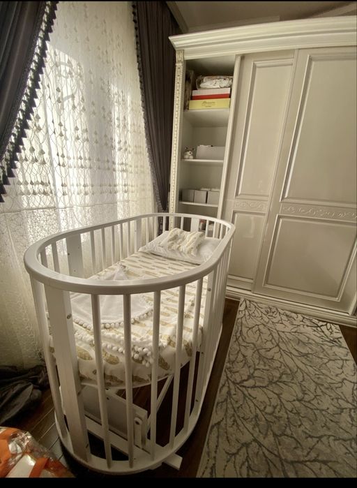 Детский кровать с ортопедическим матрасом продается