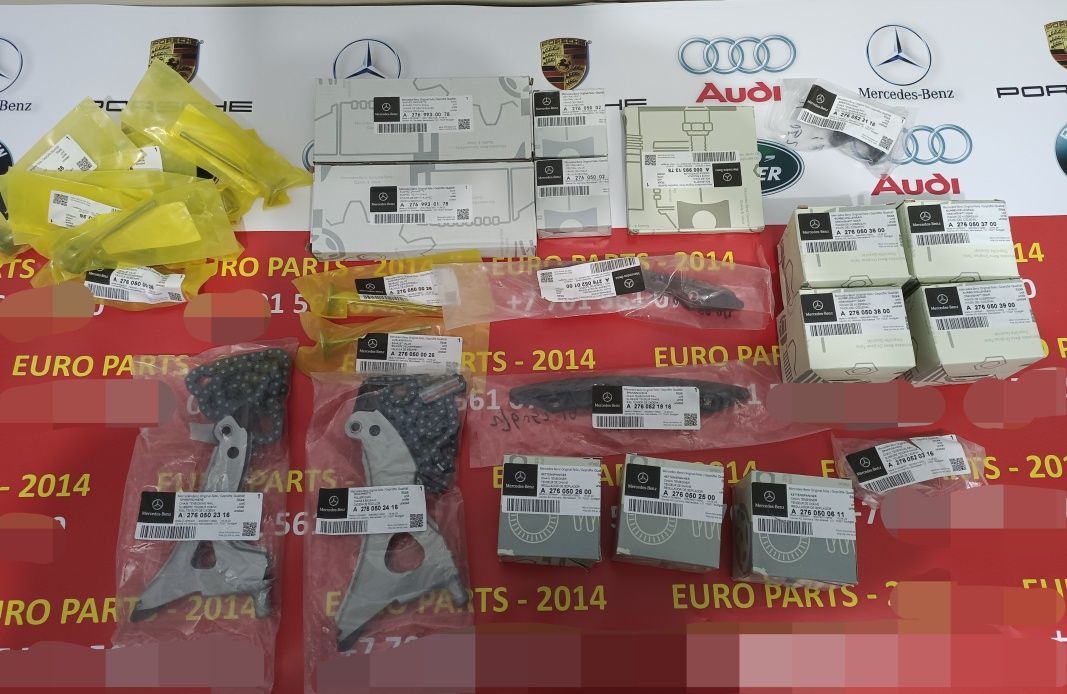 ГРМ М276 Мерседес W222 W166 ML X166 GL W213 W205 W218 CLS W221 SL