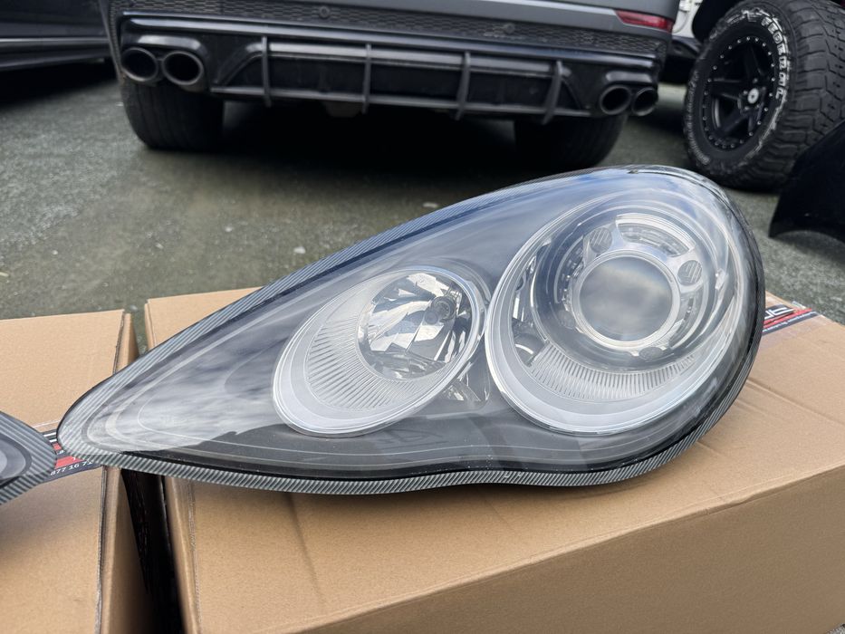 Оригинални ляв и десен фар фарове за Porsche panamera Turbo 970