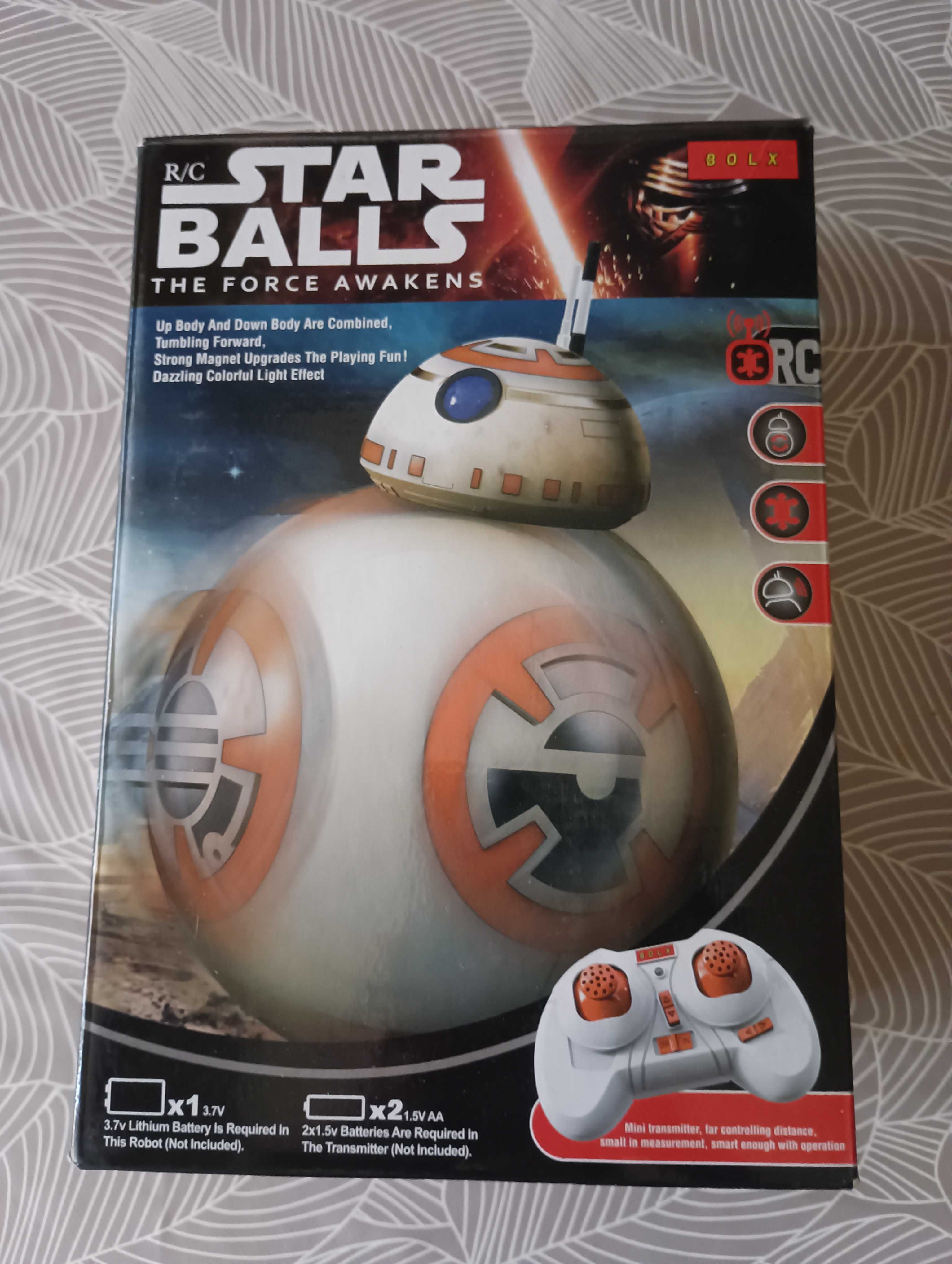 Робот BB8 от Междузвездни войни с дистанционно управление