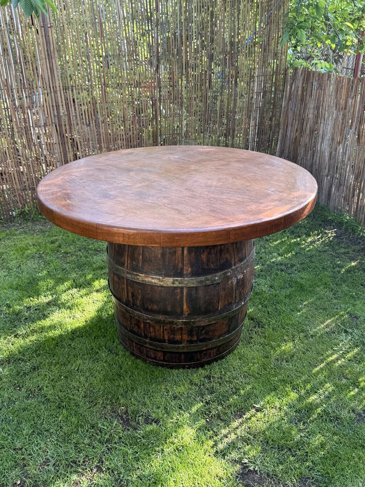 Mobilier gradina / Masa cafea /Masa lemn masiv stratificat