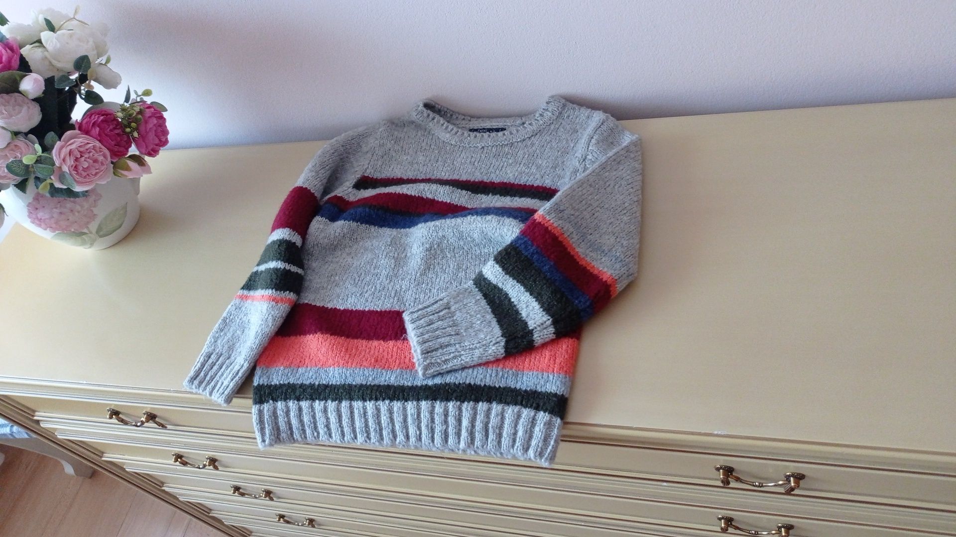 Свитер пуловер Next, свитшот на мальчика 130-140 см