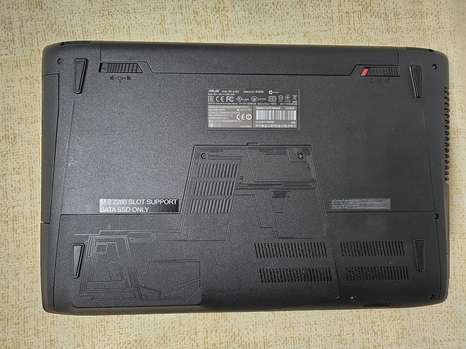 Laptop asus rog GL552VX