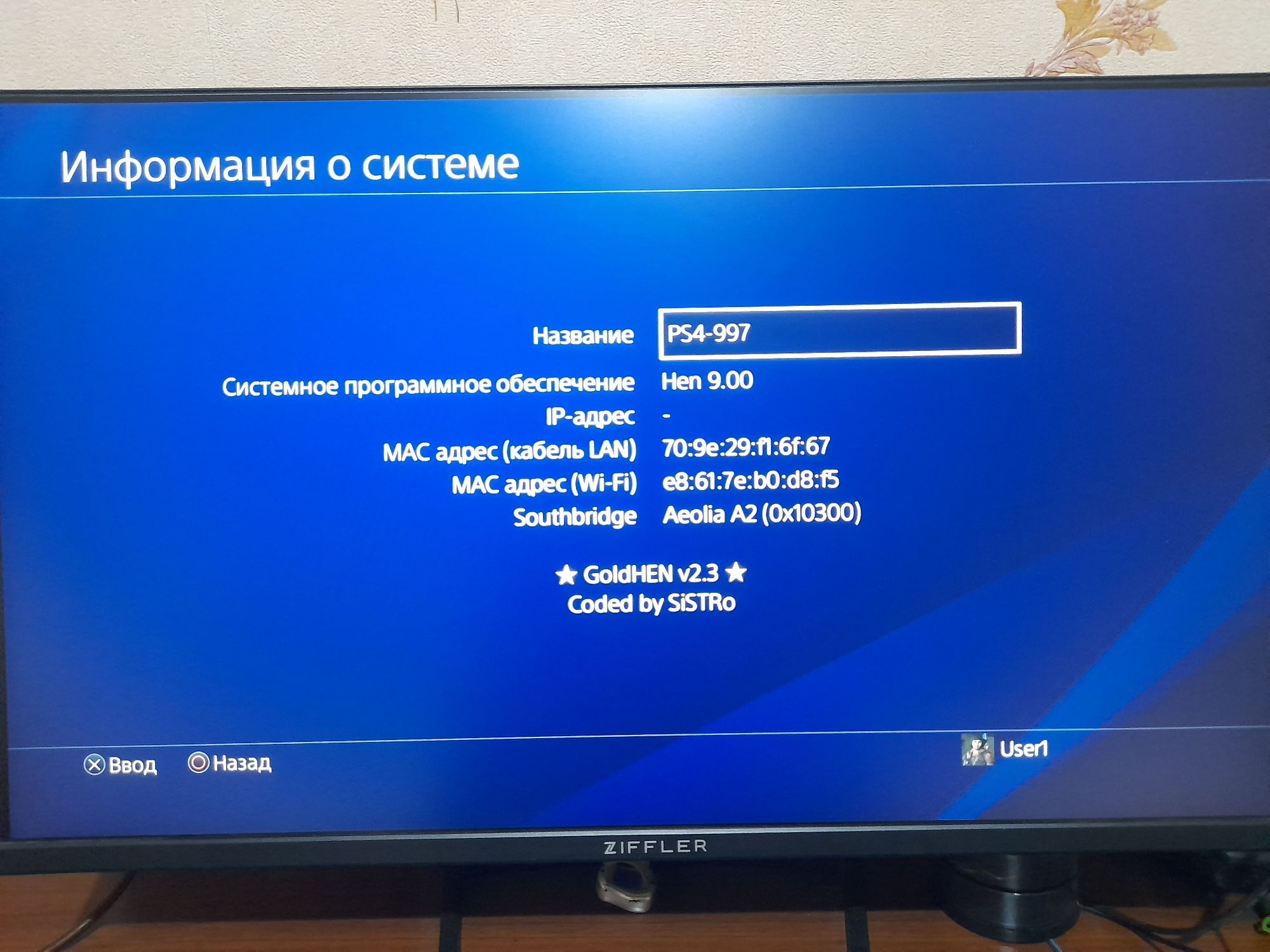 PlayStation 4 1 TB
